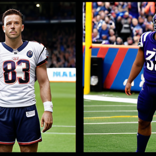 Here are two image prompts based on the provided text, focusing on the new vision of sports marketing: