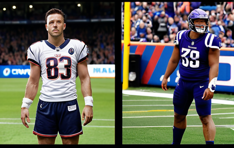 Here are two image prompts based on the provided text, focusing on the new vision of sports marketing: