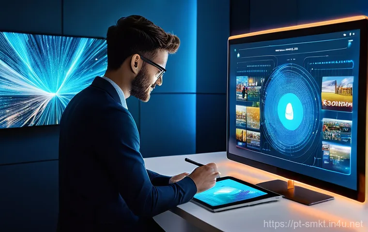 스포츠마케팅 전문가를 위한 데이터 활용 방법 - **Prompt: "The Digital Pulse of the Stadium"**
    A vibrant, dynamic illustration capturing the ele...